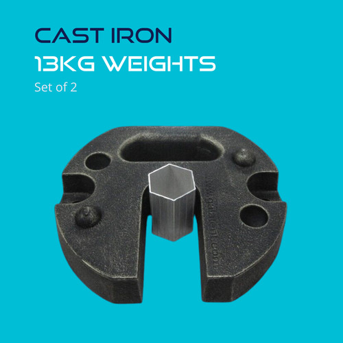 Set 13kg cast iron - set,