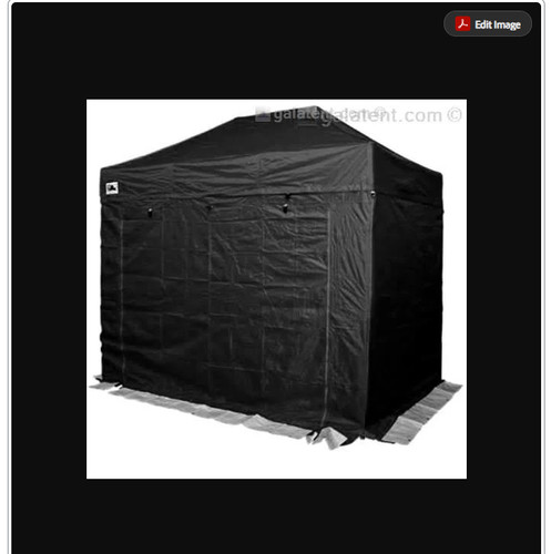 Gala shade tent pro - shade, walls