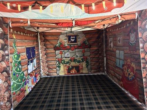 Gala tent santas grotto - tent,