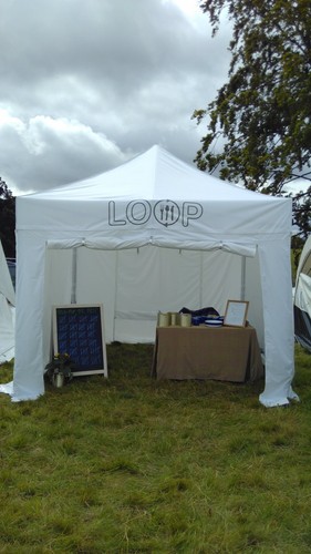 Gala tent white - pop, up