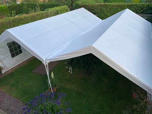 Pair 8m gala tent - of,